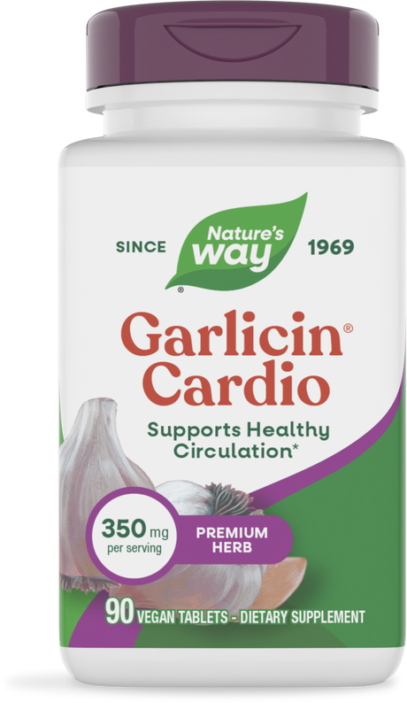 <{%PRIMARY_6793%}>Nature's Way® | Garlicin Cardio, 90 tablets