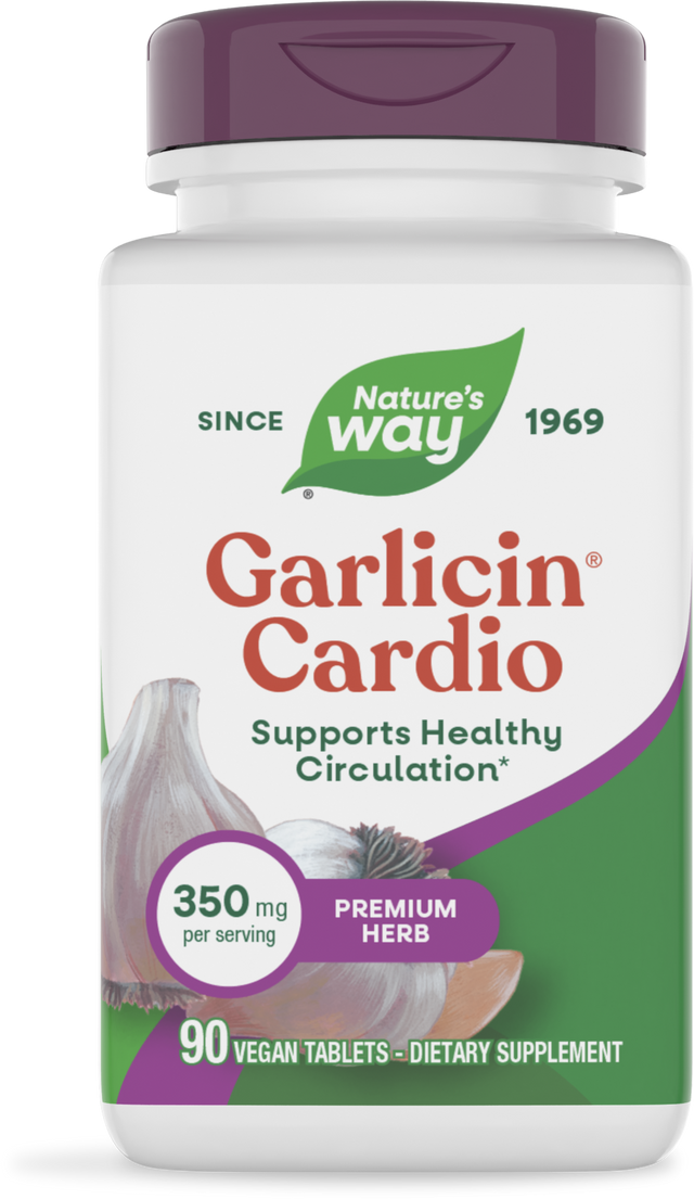 <{%PRIMARY_6793%}>Nature's Way® | Garlicin Cardio, 90 tablets