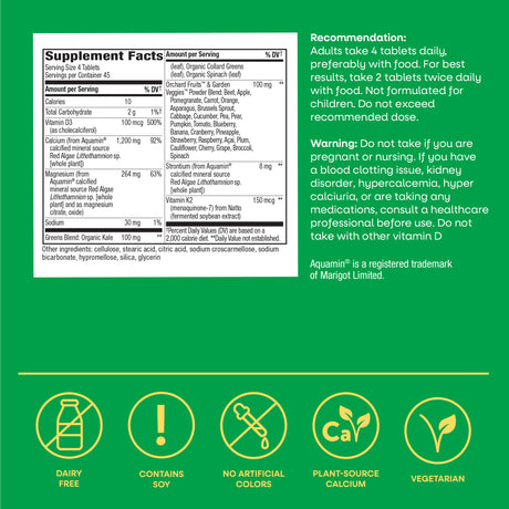 <{%MAIN10_10501%}>Nature's Way® | Alive! Calcium Bone Support