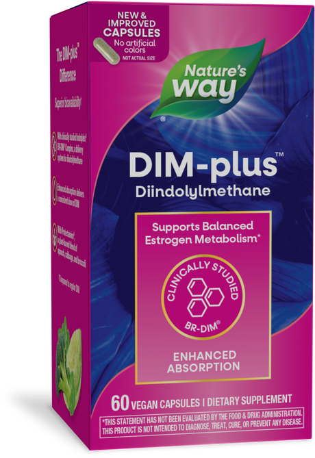 <{%PRIMARY_14810%}>Nature's Way® | DIM-Plus, 60 capsules