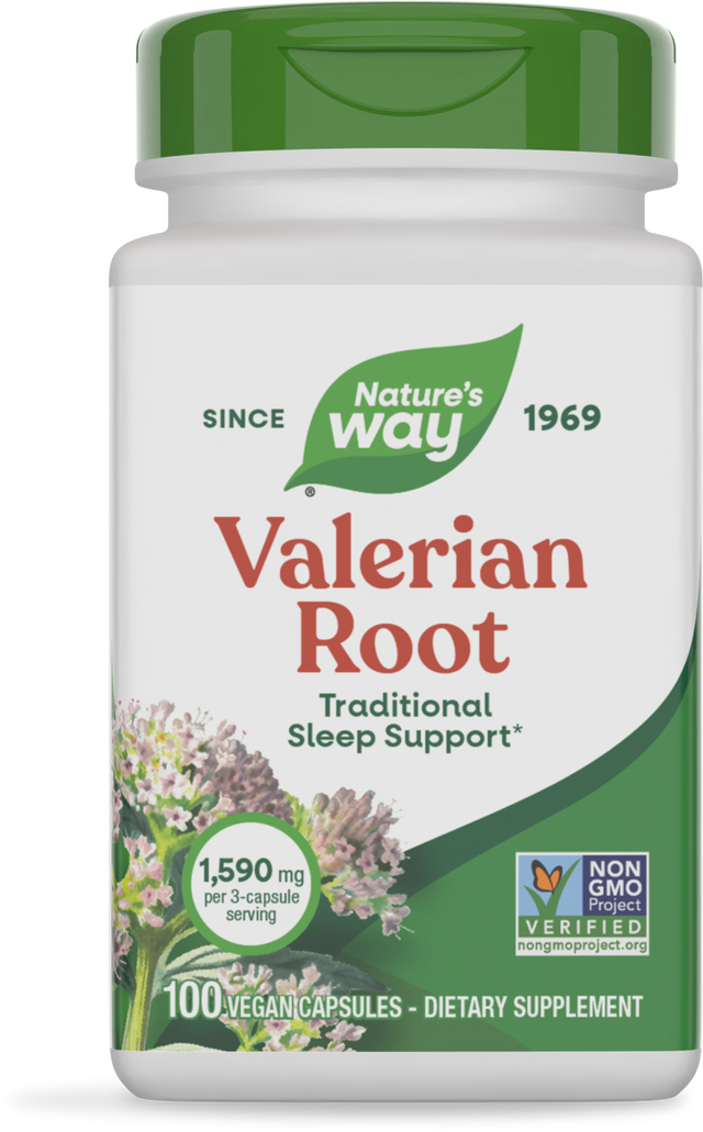 <{%PRIMARY_17700%}>Nature's Way® | Valerian Root, 100 capsules