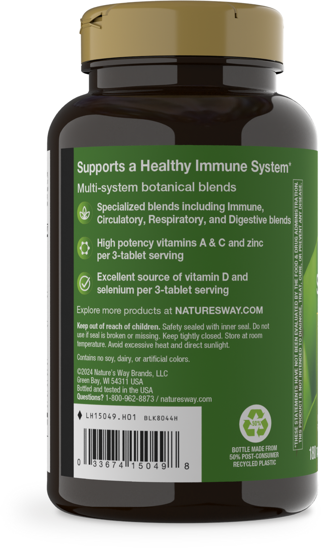 <{%360IMAGE2_15049%}>Nature's Way® | SystemWell Ultimate Immune* - left side of pack