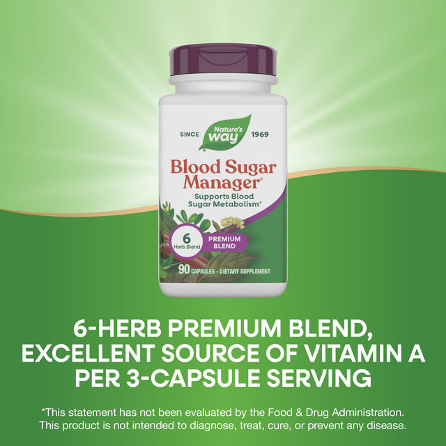 <{%MAIN3_79200%}>Nature's Way® | Blood Sugar Manager