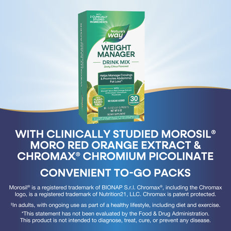 <{%MAIN2_14988%}>Nature's Way® | Weight Manager Drink Mix