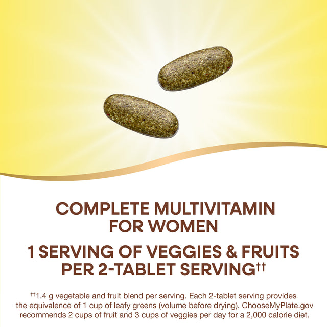 <{%MAIN2_12111%}>Nature's Way® | Alive! Women's Garden Goodness Complete Multivitamin