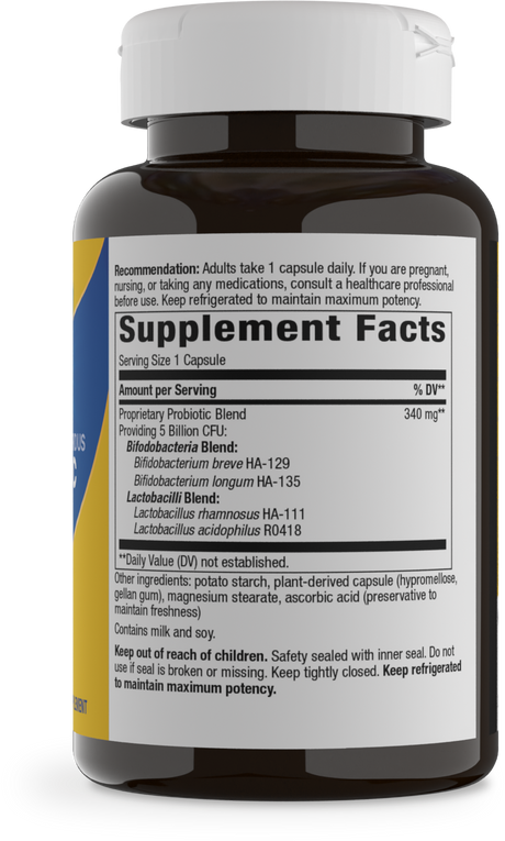 <{%360IMAGE1_15651%}>Nature's Way® | Primadophilus Bifidus Probiotic - right side of pack