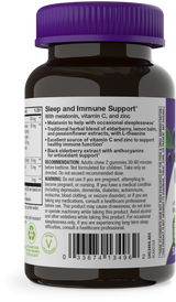 <{%360IMAGE2_13496%}>Nature's Way® | Sambucus Sleep & Immune Gummies - left side of pack