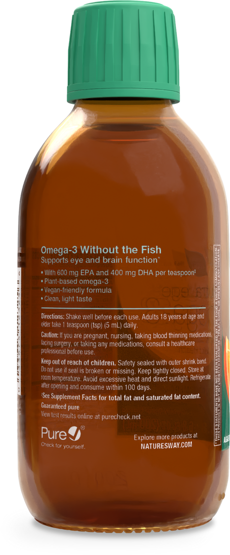 <{%360IMAGE2_12325C%}>Nature's Way® | NutraVege Omega-3 - left side of pack