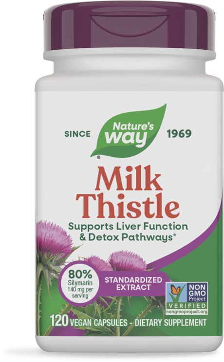 <{%PRIMARY_15355%}>Nature's Way® | Milk Thistle, 120 capsules