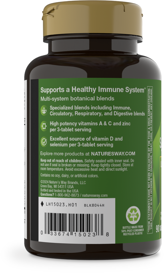 <{%360IMAGE5_15023%}>Nature's Way® | SystemWell Ultimate Immune* - left side of pack