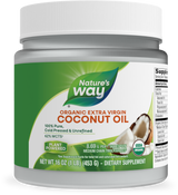 <{%PRIMARY_15673%}>Nature's Way® | Organic Extra Virgin Coconut Oil, 16 oz (453 g)