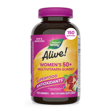 <{%MAIN6_14068%}>Nature's Way® | Alive! Women's 50+ Gummy Multivitamin