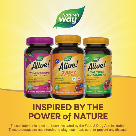 <{%MAIN5_15788%}>Nature's Way® | Alive! Kids Multivitamin Gummy