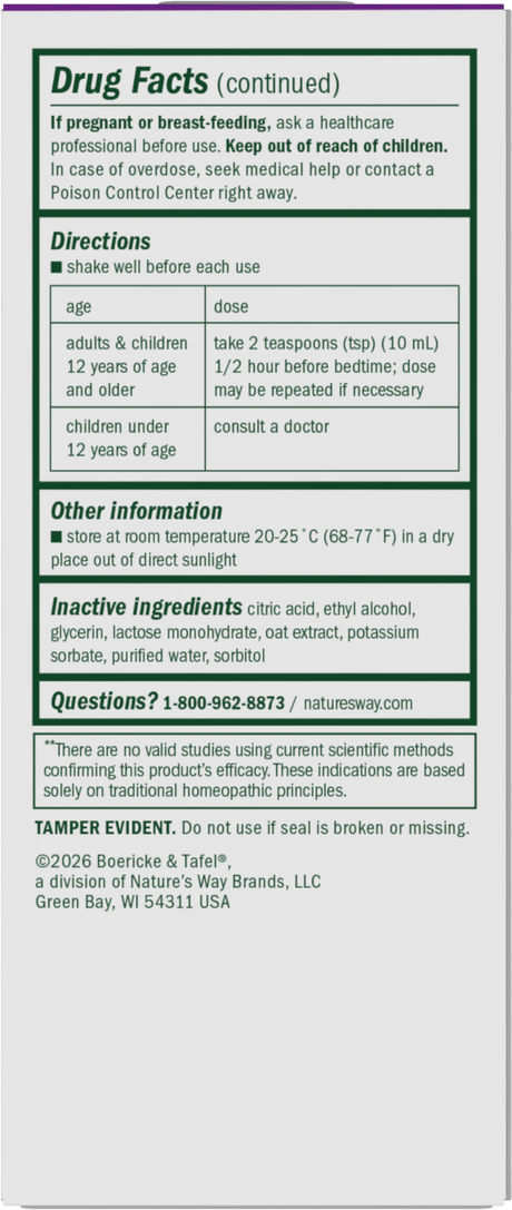 <{%360IMAGE6_16278%}>Nature's Way® | Cough & Bronchial Nighttime - back of pack
