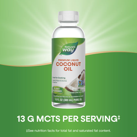 <{%MAIN3_15857%}>Nature's Way® | Liquid Coconut Oil