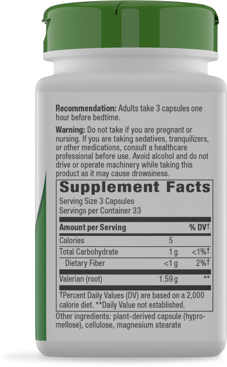 <{%360IMAGE1_17700%}>Nature's Way® | Valerian Root - right side of pack
