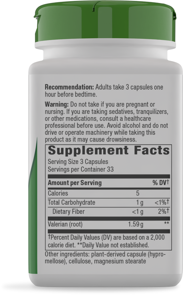 <{%360IMAGE1_17700%}>Nature's Way® | Valerian Root - right side of pack