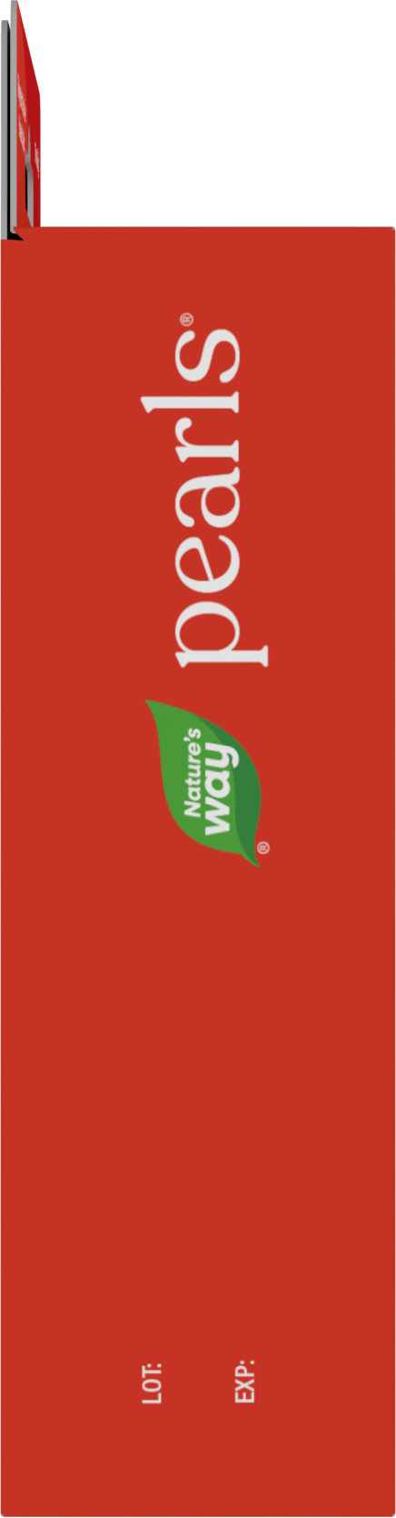 <{%360IMAGE7_04369%}>Nature's Way® | Pearls Complete Probiotic - left side of pack