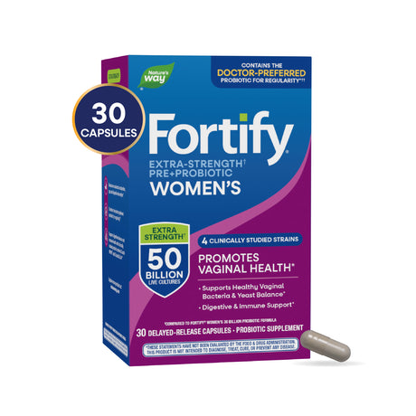 <{%MAIN7_11581%}>Nature's Way® | Fortify Women's Daily Pre+Probiotic