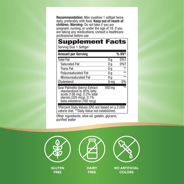 <{%MAIN10_62800%}>Nature's Way® | Saw Palmetto