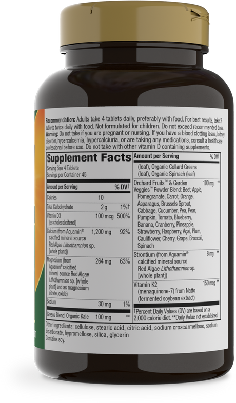 <{%360IMAGE5_10501%}>Nature's Way® | Alive! Calcium Bone Support - right side of pack