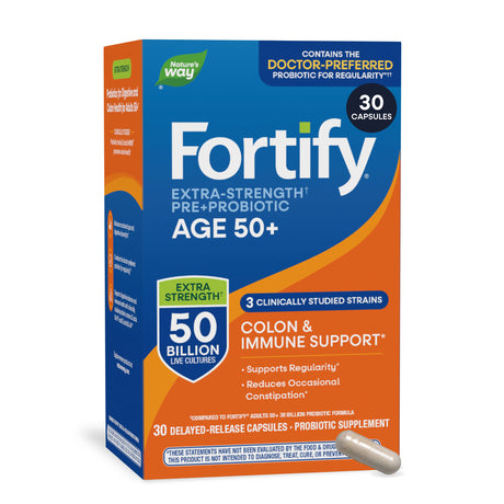<{%MAIN6_11582%}>Nature's Way® | Fortify Daily Pre+Probiotic Age 50+
