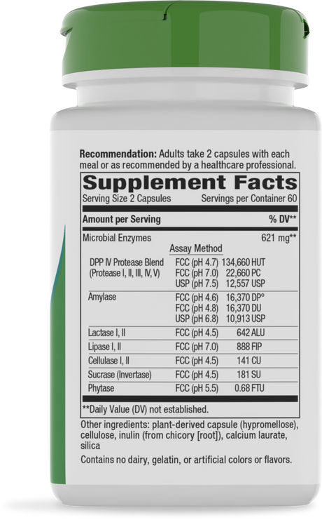 <{%360IMAGE1_03952%}>Nature's Way® | Gluten Defense - right side of pack