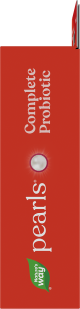 <{%360IMAGE6_04369%}>Nature's Way® | Pearls Complete Probiotic - right side of pack