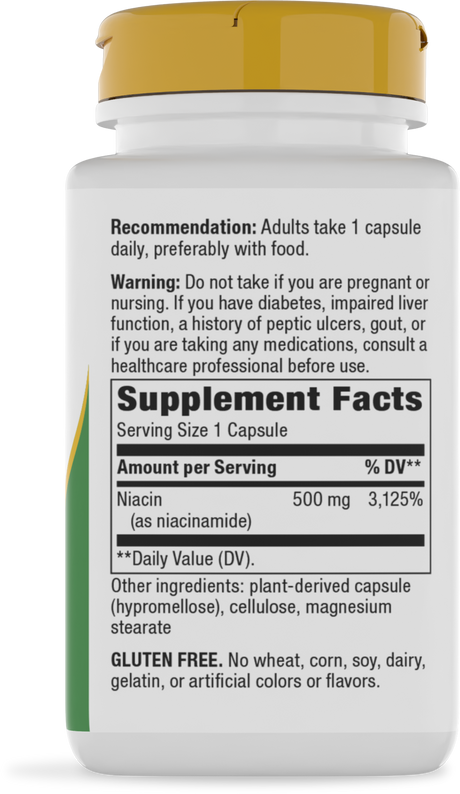 <{%360IMAGE1_40480%}>Nature's Way® | Niacinamide - right side of pack