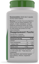 <{%360IMAGE5_17708%}>Nature's Way® | Valerian Root - right side of pack