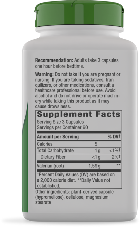 <{%360IMAGE5_17708%}>Nature's Way® | Valerian Root - right side of pack