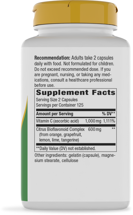 <{%360IMAGE5_40331%}>Nature's Way® | Vitamin C with Bioflavonoids - right side of pack