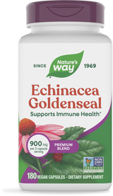 <{%PRIMARY_12108%}>Nature's Way® | Echinacea Goldenseal Premium Blend, 180 capsules