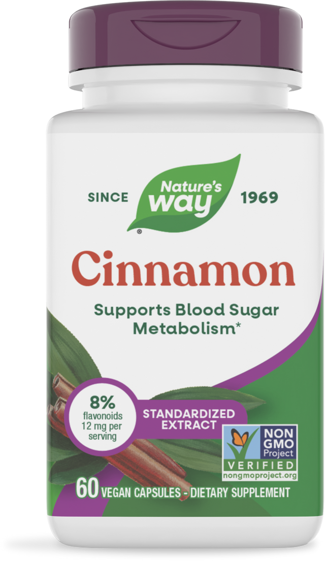 <{%PRIMARY_15492%}>Nature's Way® | Cinnamon, 60 capsules