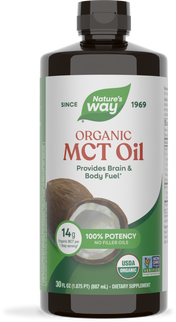 <{%PRIMARY_11772%}>Nature's Way® | Organic MCT Oil, 30 fl oz (887 ml)