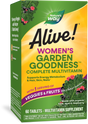 <{%PRIMARY_12111%}>Nature's Way® | Alive! Women's Garden Goodness Complete Multivitamin, 60 tablets