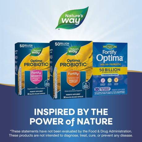 <{%MAIN5_10337%}>Nature's Way® | Fortify Optima 50 Billion Probiotic