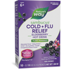 <{%PRIMARY_15182%}>Nature's Way® | Sambucus Cold+Flu Relief Elderberry Hot Drink, 10 drink mixes, Lemon