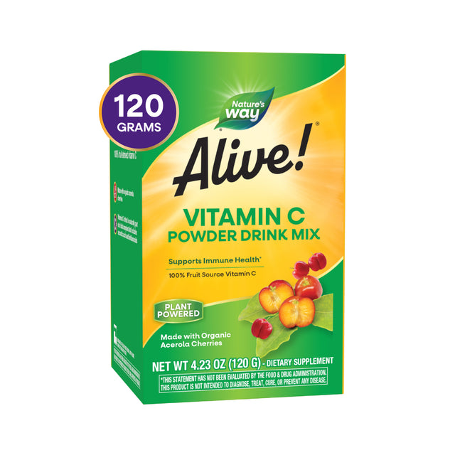 <{%MAIN6_15143%}>Nature's Way® | Alive! Vitamin C Powder Drink Mix