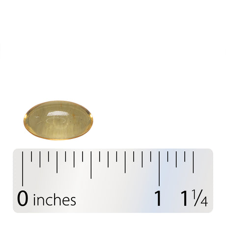 <{%360IMAGE8_15590%}>Nature's Way® | Vitamin D3 - Softgel and ruler