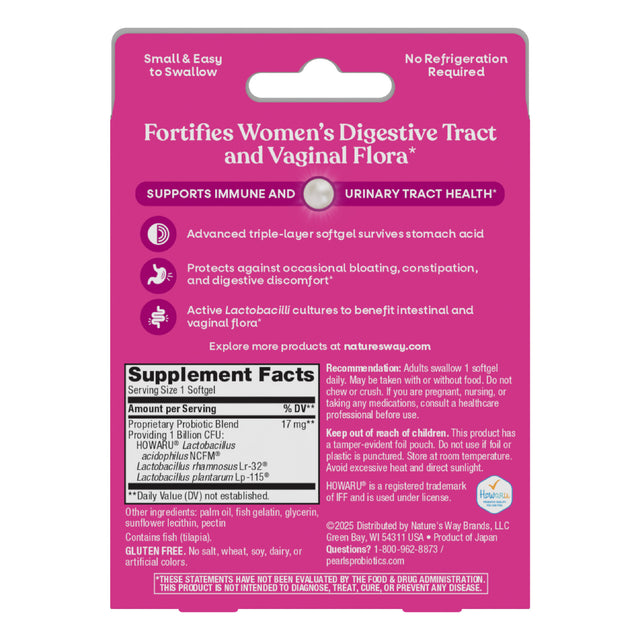 <{%MAIN12_13950%}>Nature's Way® | Probiotic Pearls Women's