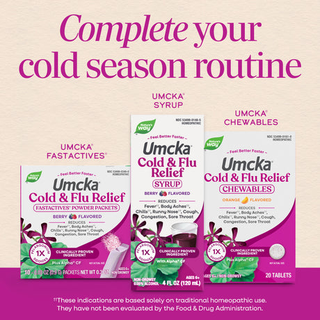 <{%MAIN6_15161%}>Nature's Way® | Umcka Cold & Flu Relief Chewables