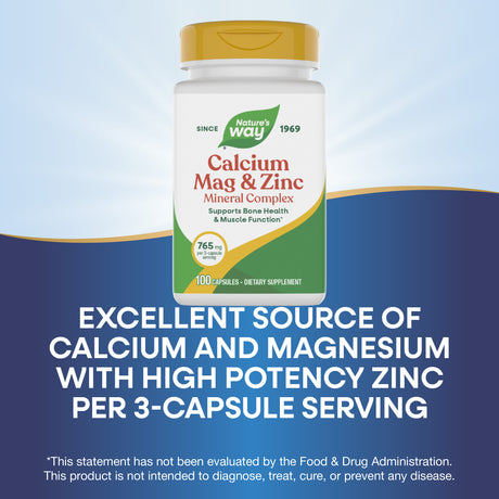 <{%MAIN3_41410%}>Nature's Way® | Calcium-Magnesium-Zinc