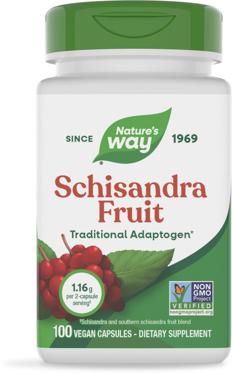 <{%PRIMARY_16800%}>Nature's Way® | Schisandra Fruit, 100 capsules