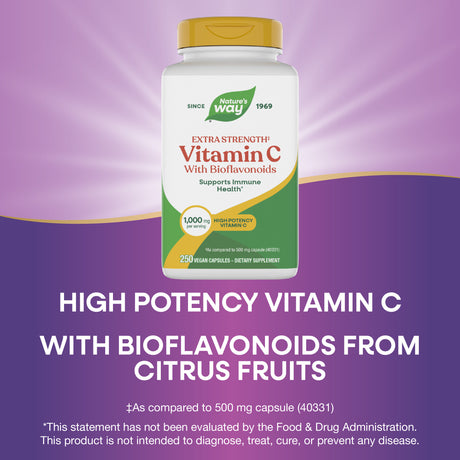 <{%MAIN3_15465%}>Nature's Way® | Vitamin C with Bioflavonoids Extra Strength