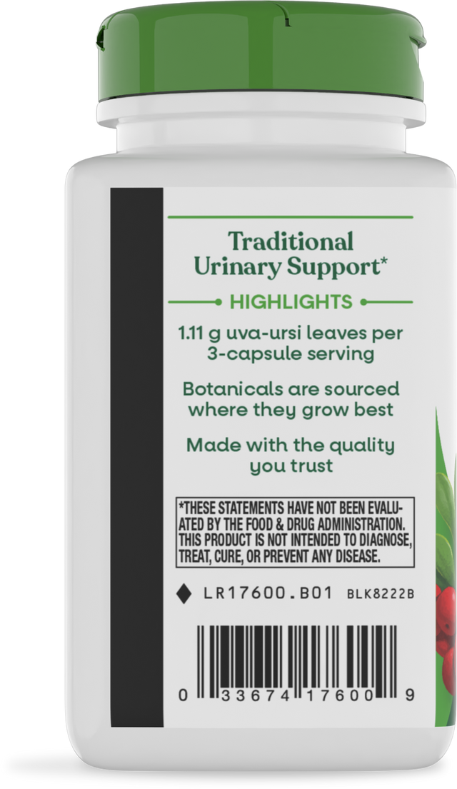 <{%360IMAGE2_17600%}>Nature's Way® | Uva Ursi Leaves - left side of pack