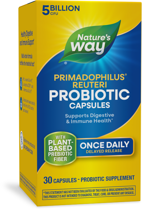 <{%PRIMARY_14240%}>Nature's Way® | Primadophilus Reuteri Probiotics, 30 capsules