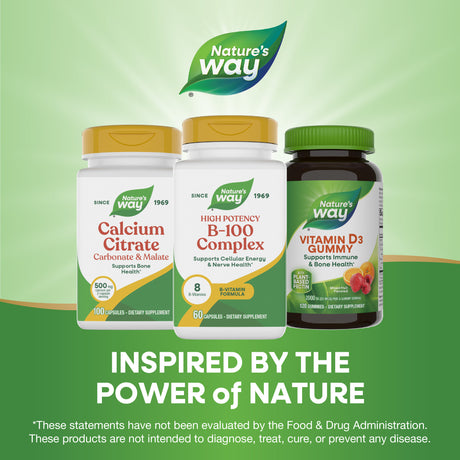 <{%MAIN5_40520%}>Nature's Way® | Vitamin B-100 Complex