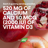 <{%MAIN4_10255%}>Nature's Way® | Alive! Calcium & Vitamin D3 Gummies