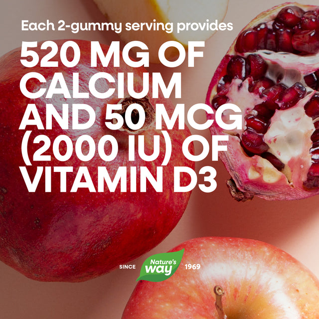 <{%MAIN4_10255%}>Nature's Way® | Alive! Calcium & Vitamin D3 Gummies